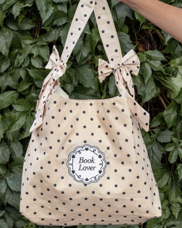 Book Lover Bow Tote